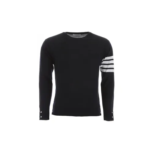 THOM BROWNE Sweaters Men Navy Blue