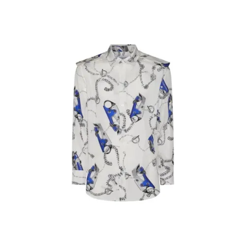 Burberry Knight Hardware Silk Shirt