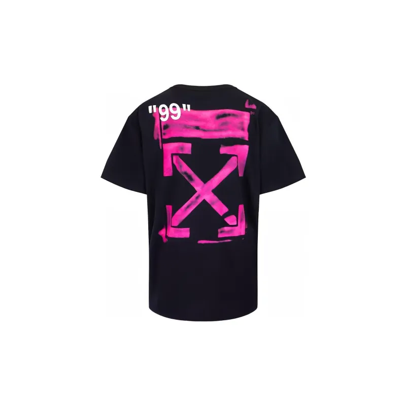 OFF WHITE Stencil S/S Over Tee-1