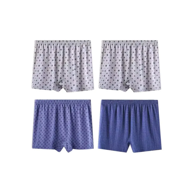 H YXIANG Underpants Men's 4 Pack-5