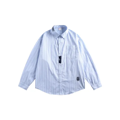 ADO MEN'S COLLECTION Shirts Unisex Blue/White