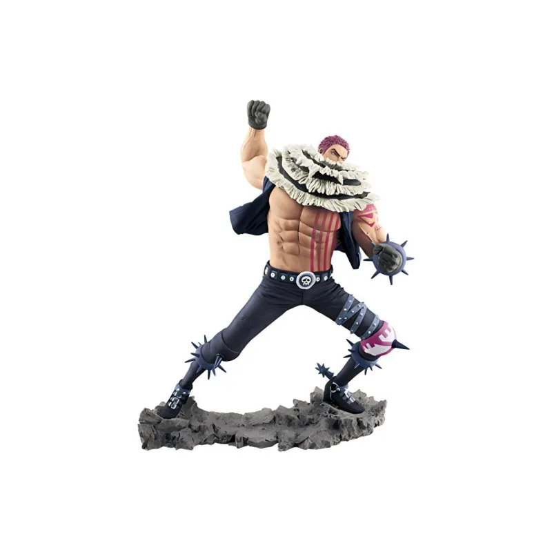 BANDAI Limited Edition One Piece 20th Anniversary Luffy Portgas D. Ace Whitebeard And Katakuri Scale Figures-1