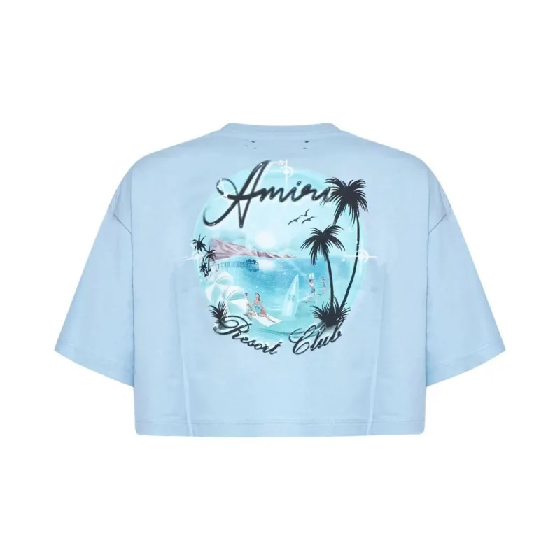 AMIRI T Shirt Women's Light Blue-1