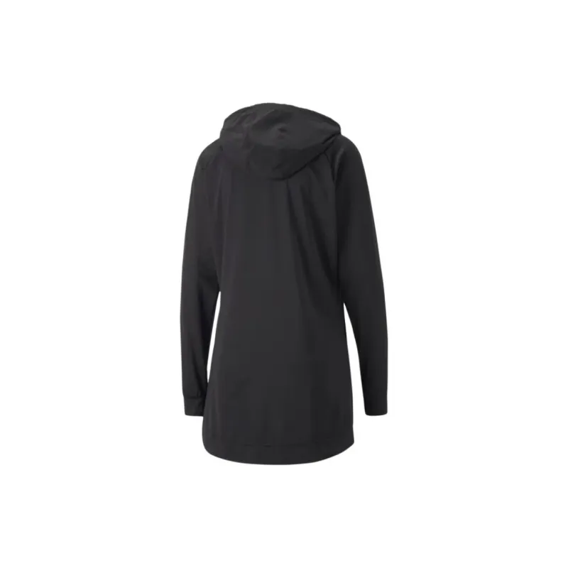 PUMA Modest Activewear Training Hoodie Sweatshirt Women's Black-1