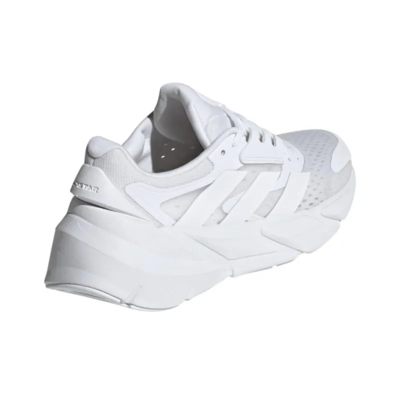 Adidas Adistar 2.0 Anti Slip Wear Resistant Low Top Long Distance Running Shoes Women's White-3