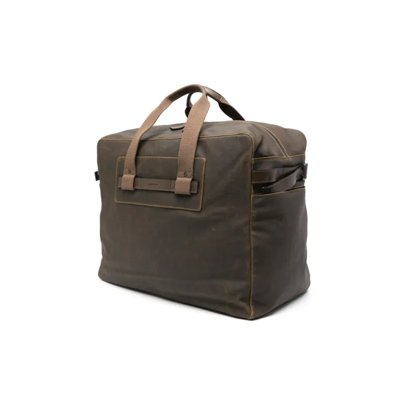DSQUARED 2 Canadian Flag Appliqué Holdall Bag-1