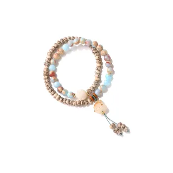 There Is You In The Long World Star Moon Bodhi Seeds Bracelets Women's