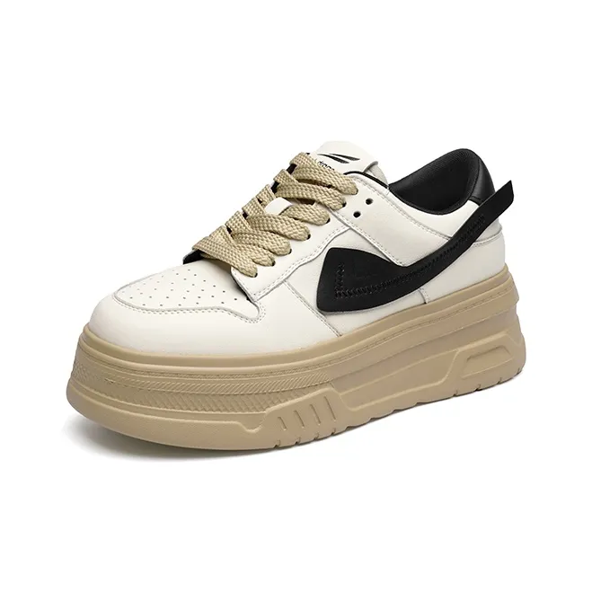 RED DRAGONFLY Cushioned Height Increase Water Resistant Slip Resistant Low Top Skateboard Shoes Women's-1