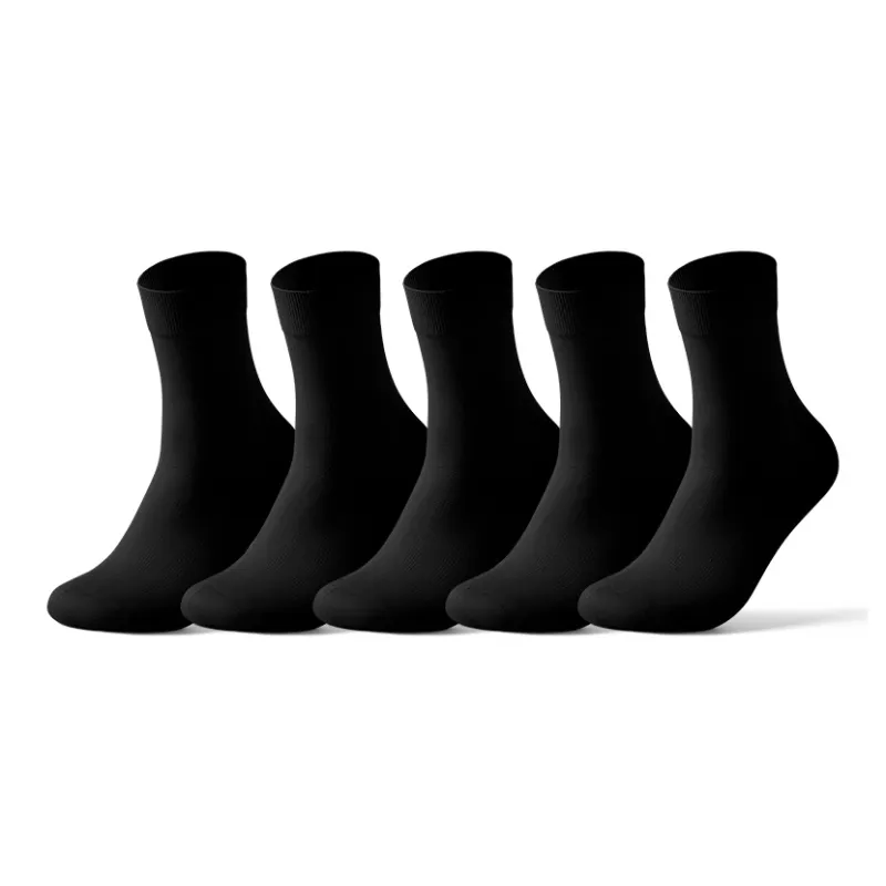 MIIOW Cool One Summer Series Mid Calf Socks Men's 5 Pack-15