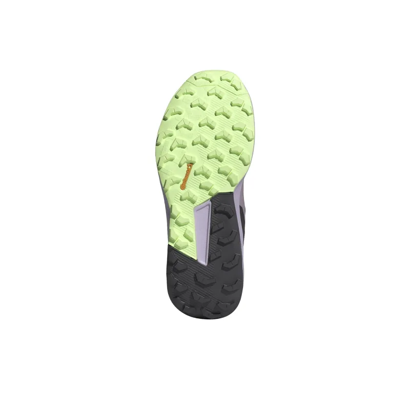 Adidas Terrex Trail Rider Wear-Resistant Low-Top Running Shoes Women's Purple Black-5