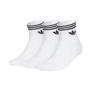 Adidas Originals ORI TREF ANK 3P Ankle Socks Unisex 3 Pack White