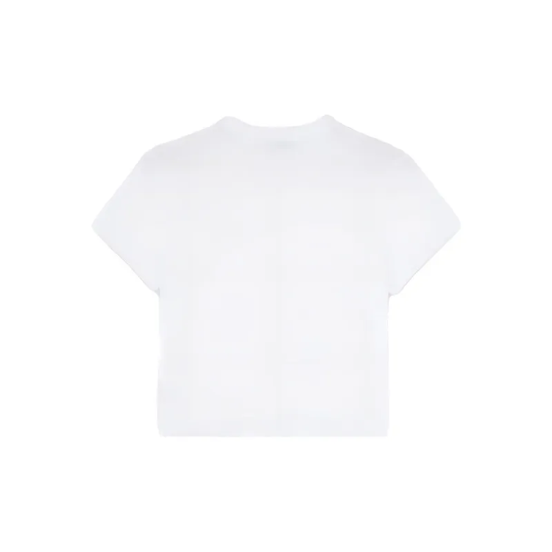Maison Kitsune Crop Tops Women's White-1