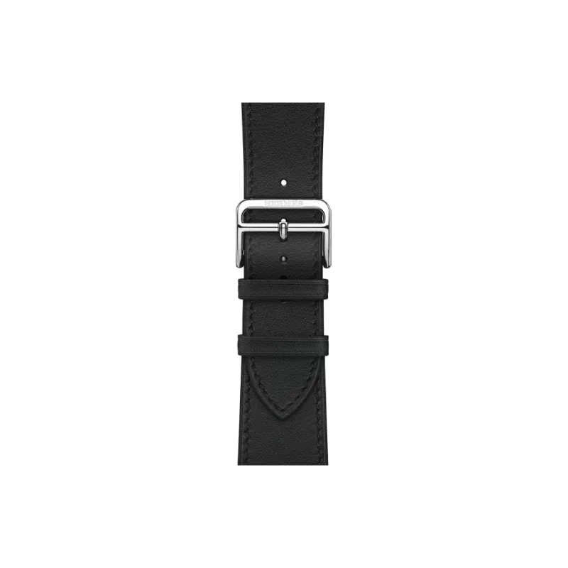 HERMES Apple Compatibility Watch Band 45/44mm Genuine Leather Material-0