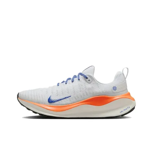 Nike InfinityRN Series Running Shoes Women's Low-Top White/Orange/Blue