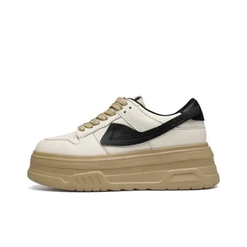 RED DRAGONFLY Cushioned Height Increase Water Resistant Slip Resistant Low Top Skateboard Shoes Women's