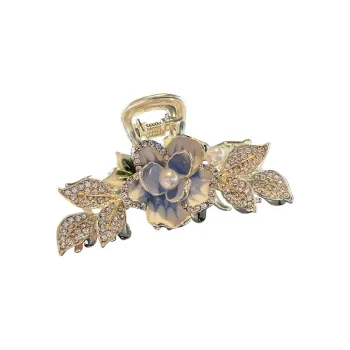 Jiuyi Pearl Rhinestone Hair Clips Women's