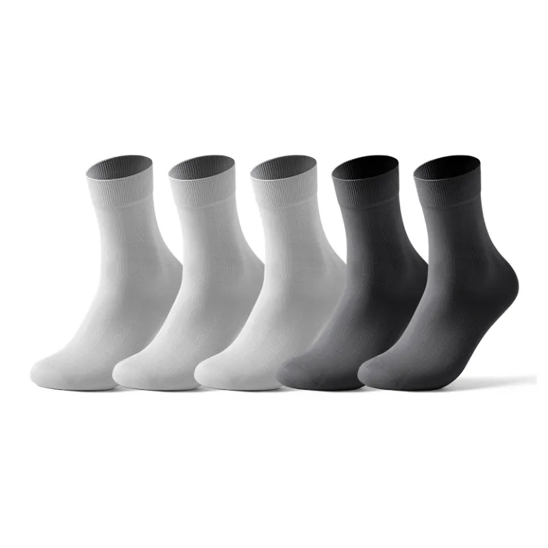 MIIOW Cool One Summer Series Mid Calf Socks Men's 5 Pack-19