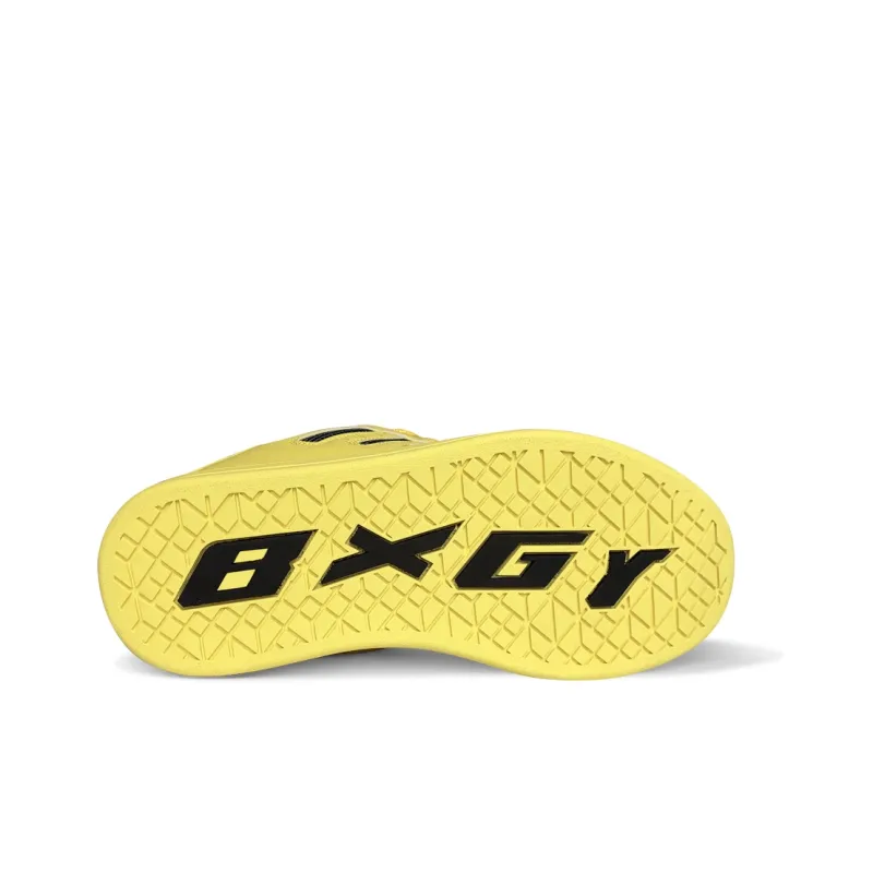 BXGY Blissful Joy Puffy Shoes Durable Lightweight And Breathable Low Top Skateboard Shoes Women's Yellow Black-5