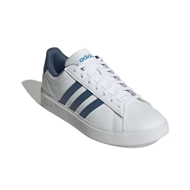 Adidas Grand Court Cloud White Preloved Ink Bright Royal-2