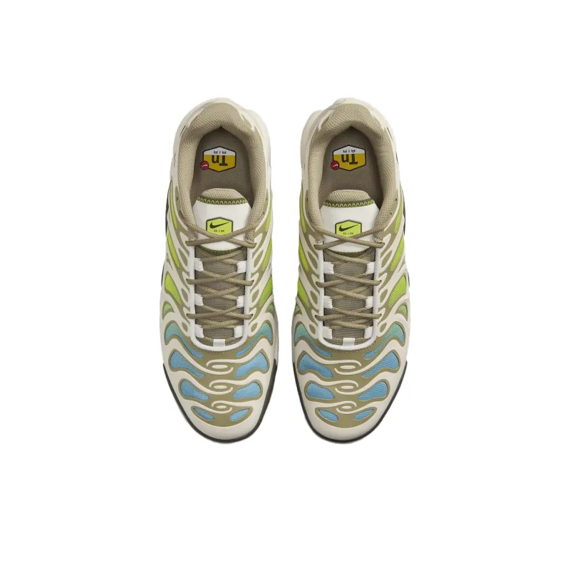 Nike Air Max Plus Anti Slip Wear Resistant Low Top Casual Running Shoes Unisex Brown Green Blue-2