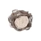 Elegant Beige Coffee Claw Clip, 1 Piece
