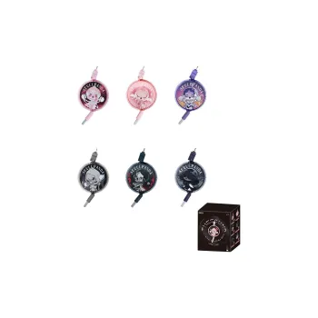 POP MART Skullpanda Sound Collection Cable Blind Box Products Single Mystery Box/Full Box 6 Pcs