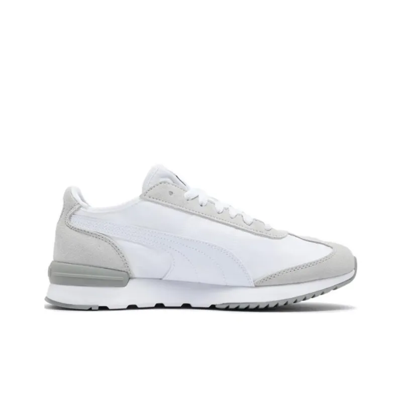 PUMA R78 WIND NYLON Wear resistant And Lightweight Low Top Casual Shoes Unisex White Gray-1