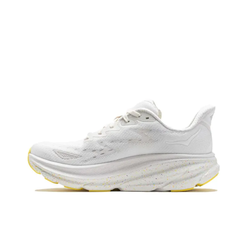 HOKA ONE ONE Clifton 9 White Lemonade Women's-1