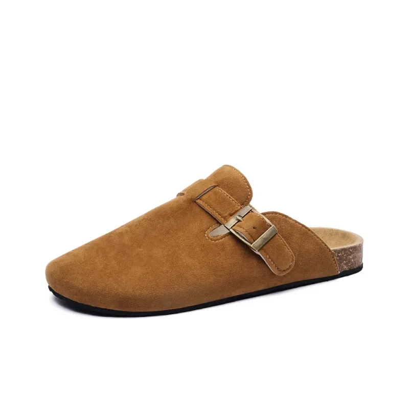 MEXICAN Rubber Sole Abrasion Resistant Closed Toe Slippers Women's-2