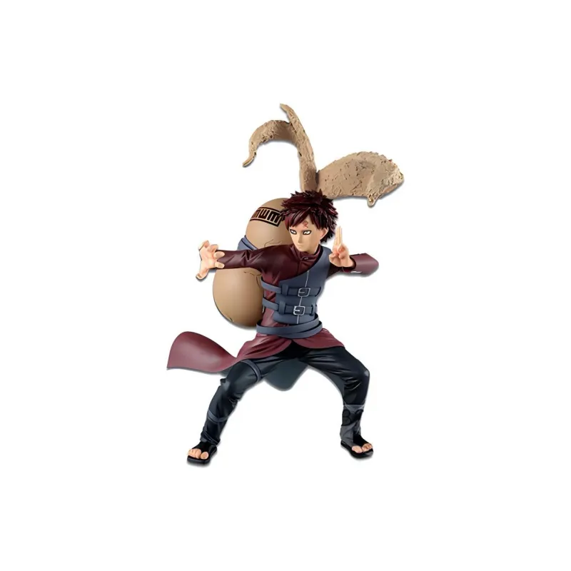 BANPRESTO Gaara Glasses Factory Naruto Combat Styling Scale Figures 16cm-1
