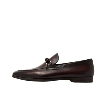 Magnanni Silvano Braid Leather Loafers