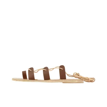 ANCIENT GREEK SANDALS Alcyone Strap Sandals Women's Dark Brown
