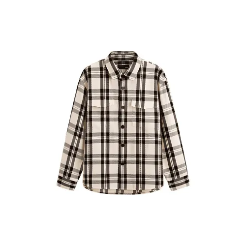 GXG Shirts Men Black/White Plaid