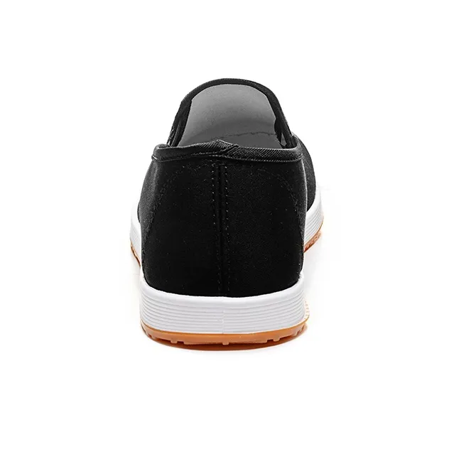 WARRIOR Canvas Shoes Men Low Top Black-3