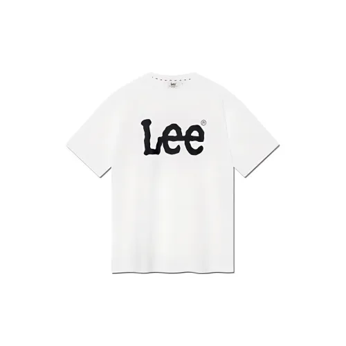 Lee T-Shirts Unisex White