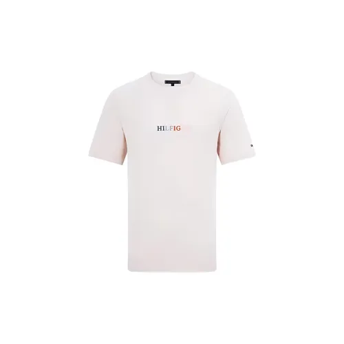 Tommy Hilfiger T-Shirts Men Dusty Pink