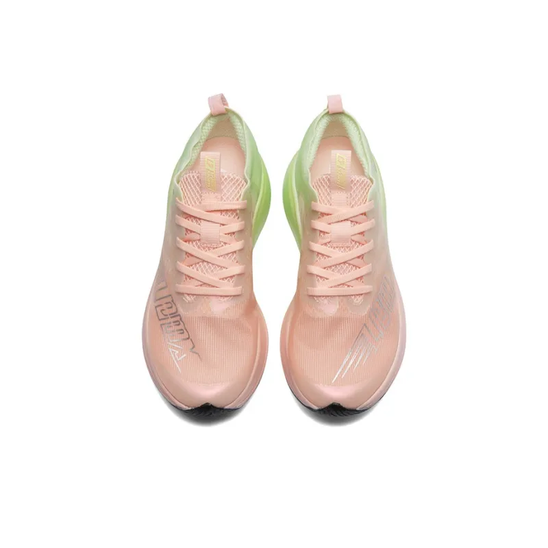 LPMX Running Shoes Unisex Low Top Cherry Blossom Green-3