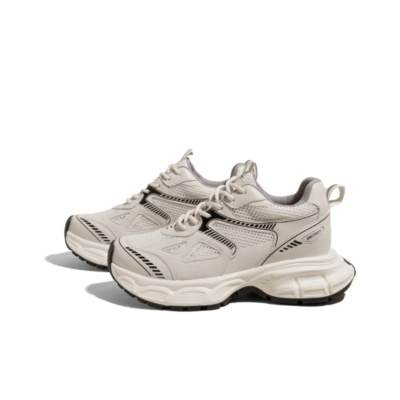 KODI Anti-Slip And Wear-Resistant Breathable Low-Top Chunky Sneakers Women's-6