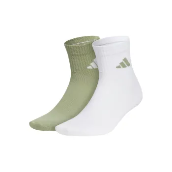 Adidas Sportswear LIGHT MID CREW Ankle Socks Unisex 2 Pack