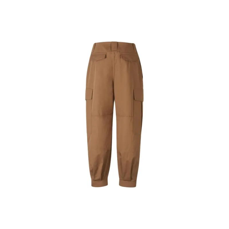 Alexander McQueen Cotton Cargo Trousers-1