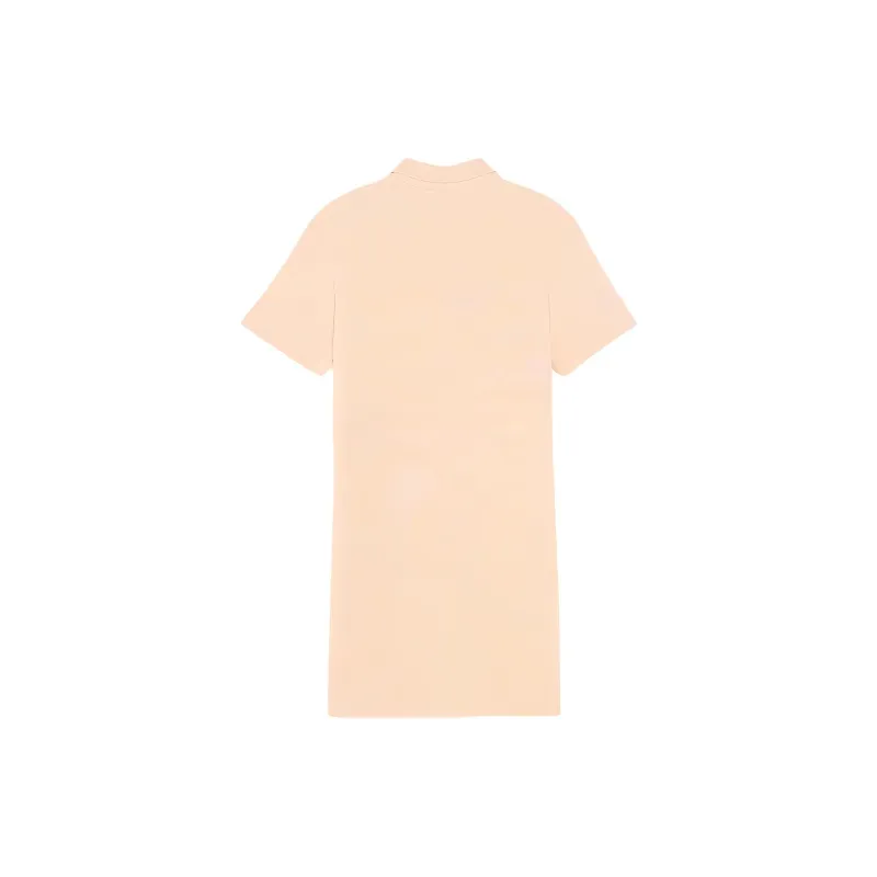 Maison Kitsune Logo embroidered Polo Dress-1