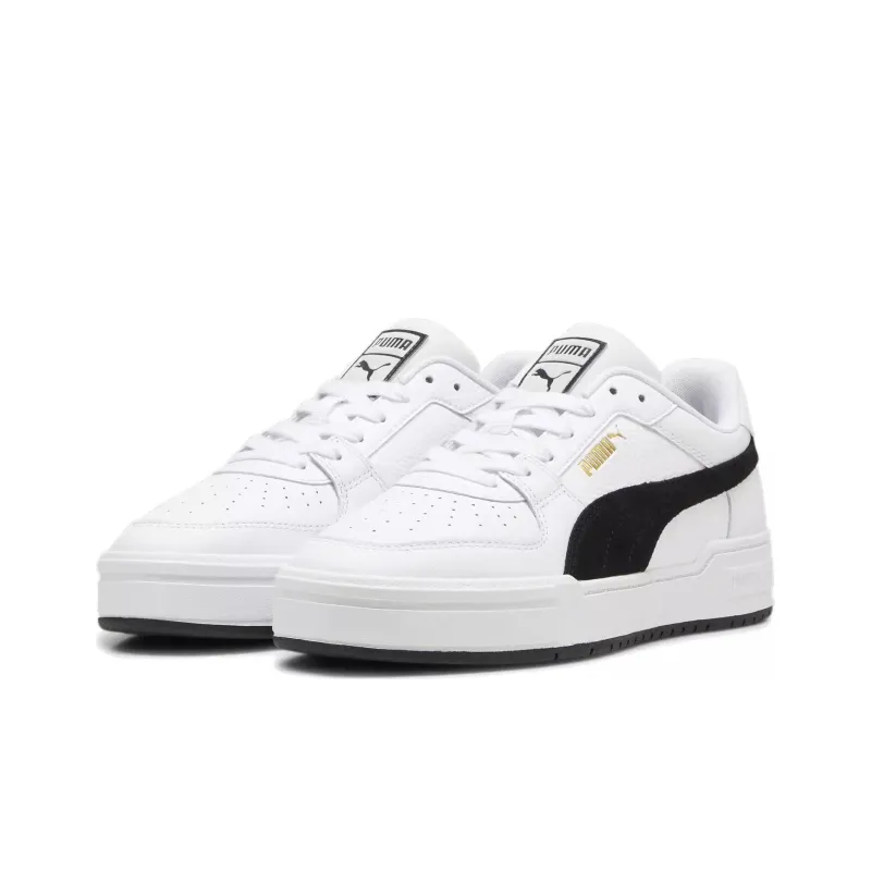 PUMA Ca Pro Low Top Skateboard Shoes Unisex White Black-2