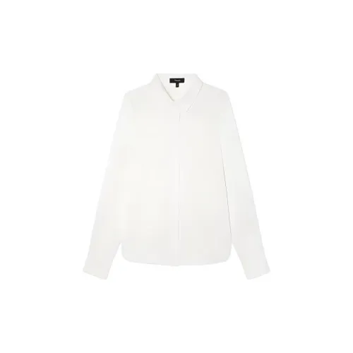 THEORY Shirts Women's Ivory White