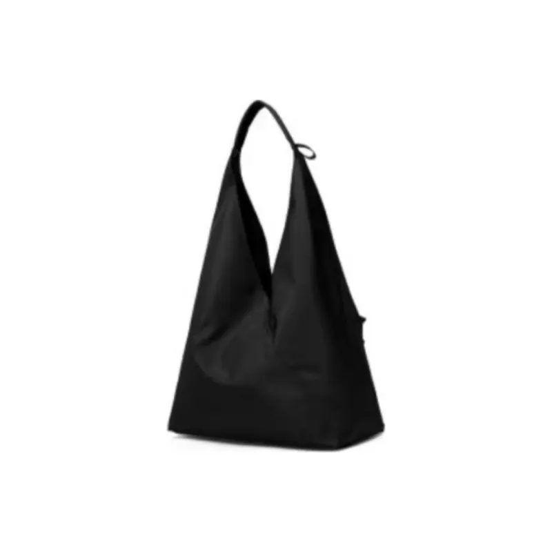 Skechers Fabric Tote Bag Shopping Bag Shoulder Bag Handbag Large Size Unisex Carbon Black-2