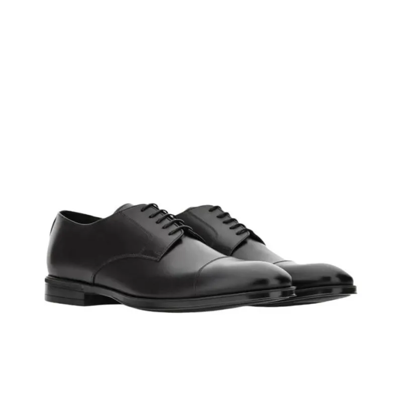 CANALI Lace-up Leather Derby Shoes-1