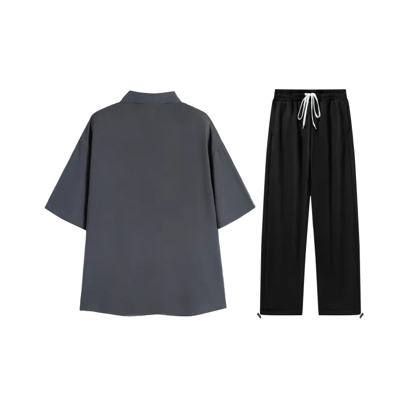 A.X.S.K Shirt Matching Set Unisex-15