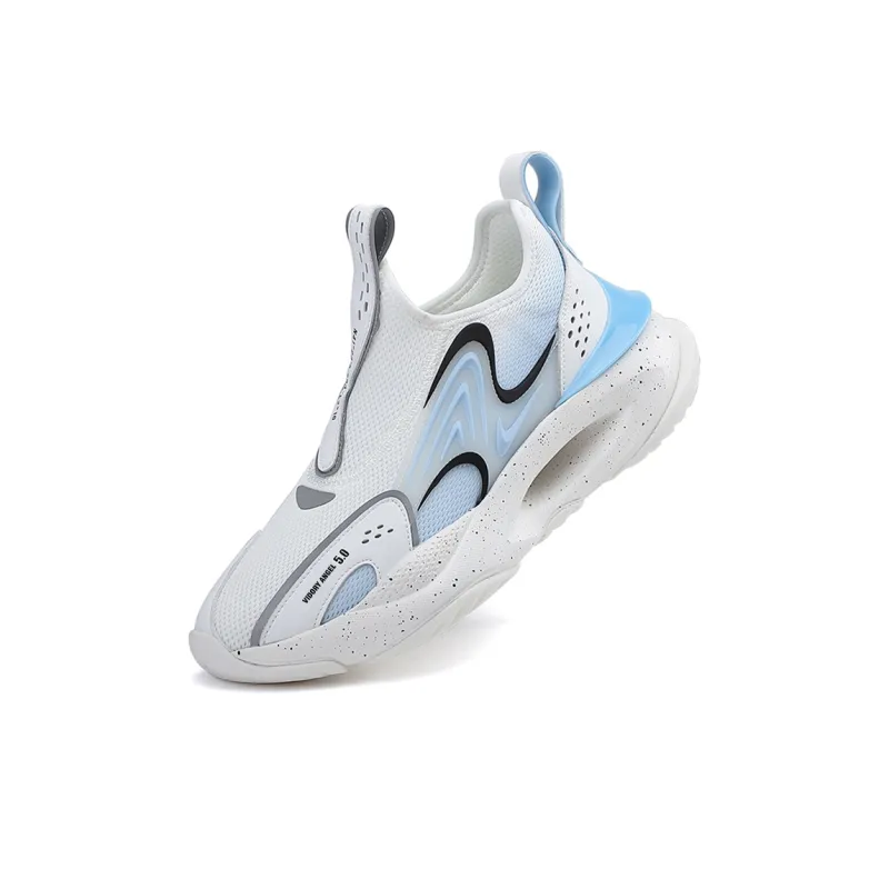 VIDORY ANGEL Casual Shoes Men Low Top Light Blue/Gray/Black-1