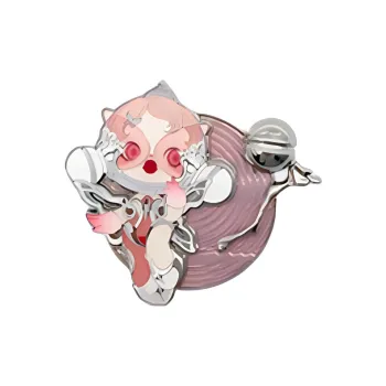 POP MART Skullpanda Sound Collection Refrigerator Magnets Blind Box Products Single Mystery Box/Full Box 12 Pcs