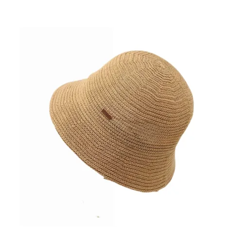 Yun Sees Mori Knows Straw Woven Bucket Hats Women's