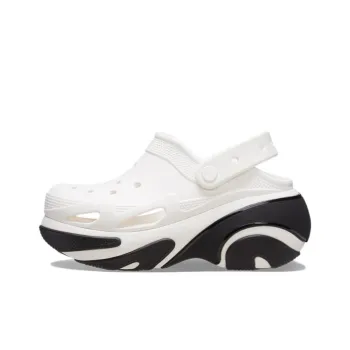 Crocs Bubble Crush Clog White Black